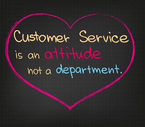 customer service attitude